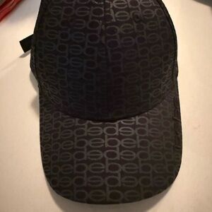 bebe Black Logo Cap